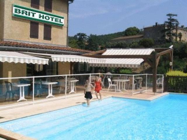 Brit Hotel Vallee Du Lot Fumel Bagian luar foto